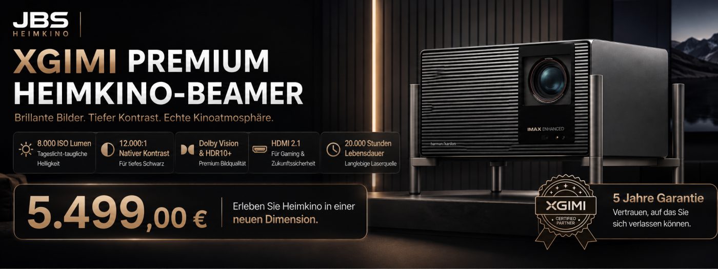 XGIMI Titan Noir Max bei JBS Heimkino